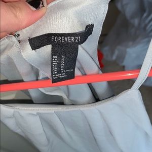 Forever 21 off grey tank top